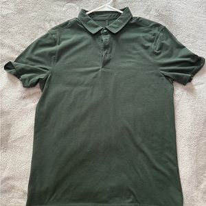 Lululemon Short Sleeve Evolution Polo Green